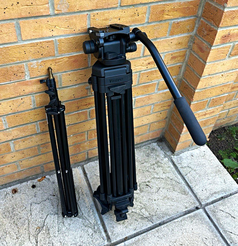 Vinten aluminium tripod - vinten, fluid